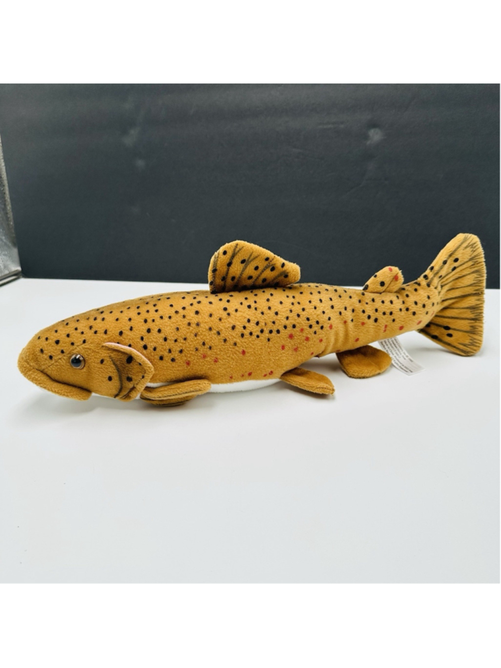2002 Cabin Critters Spotted Brown River Trout Fish Plush 16" Stuffed Animal